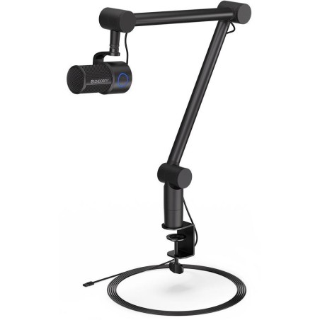 Endorfy mikrofon Solum Studio / streamovací / nastavitelné rameno / pop-up filtr / 3,5mm jack / USB-C