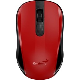 GENIUS NX-8008S/ 1200 dpi/ bezdrátová/ tichá/ BlueEye senzor/ červená