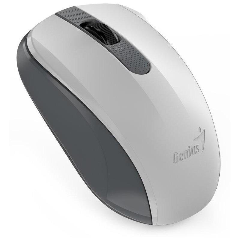 GENIUS NX-8008S/ 1200 dpi/ bezdrátová/ tichá/ BlueEye senzor/ bílošedá