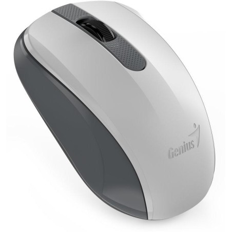 GENIUS NX-8008S/ 1200 dpi/ bezdrátová/ tichá/ BlueEye senzor/ bílošedá