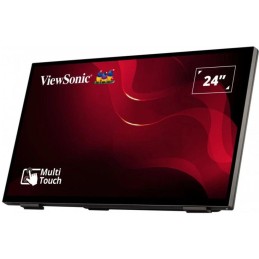 ViewSonic TD2465 / 24"/ Touch/ VA / 16:9/ 1920x1080/ 7ms/ 250cd/m2/ DP/ HDMI/ VGA/ USB/ Repro