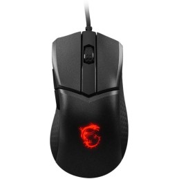 MSI herní myš CLUTCH GM31 Lightweight/ 12.000 dpi/ RGB podsvícení/ 6 tlačítek/ USB