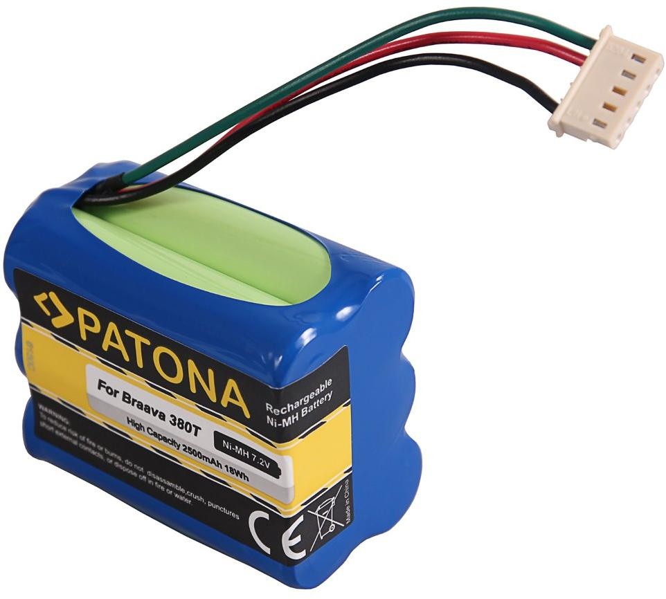 PATONA batéria pre robotický vysávač iRobot Braava 380T/390T 2500mAh, 7,2V Ni-Mh