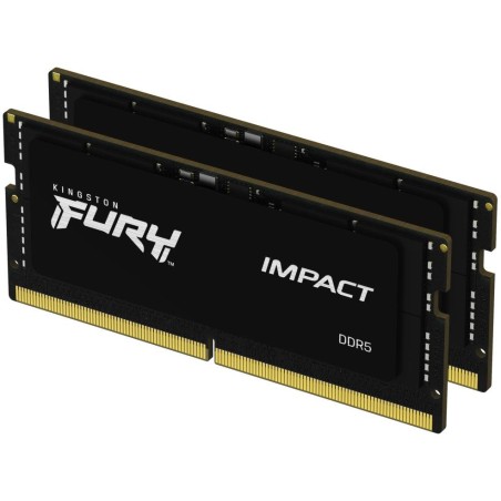 KINGSTON FURY Impact 64GB DDR5 5600MT/s / CL40 / SO-DIMM / Kit 2x 32GB