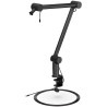 Endorfy stojan na mikrofón Studio Boom Arm / max 46mm hrúbka stola / 74x74 mm / čierny