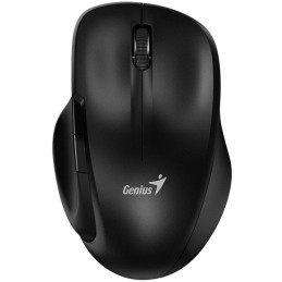GENIUS Ergo 8200S Black/ 1200 dpi/ bezdrátová/ 5tlačítek/ tichá/ BlueEye senzor/ černá