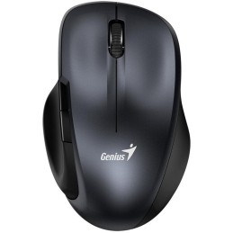 GENIUS Ergo 8200S Iron Grey/ 1200 dpi/ bezdrátová/ 5tlačítek/ tichá/ BlueEye senzor/ kovově šedá