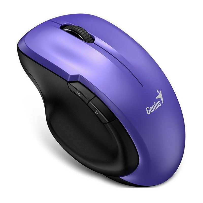 GENIUS Ergo 8200S Purple/ 1200 dpi/ bezdrátová/ 5tlačítek/ tichá/ BlueEye senzor/ fialová