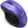 GENIUS Ergo 8200S Purple/ 1200 dpi/ bezdrôtová/ 5tlačítok/ tichá/ BlueEye senzor/ fialová