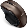 GENIUS Ergo 8200S Chocolate/ 1200 dpi/ wireless/ 5 buttons/ silent/ BlueEye sensor/ chocolate