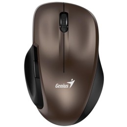 GENIUS Ergo 8200S Chocolate/ 1200 dpi/ bezdrátová/ 5tlačítek/ tichá/ BlueEye senzor/ čokoládová