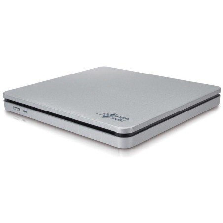 Hitachi-LG GP70NS50 / DVD-RW / externí / slim / M-disc / USB / stříbrná