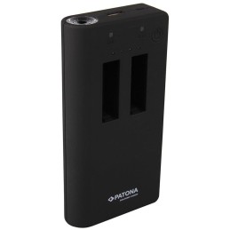 PATONA nabíječka pro digitální kameru Dual GoPro Hero 4 s powerbank 7500mAh