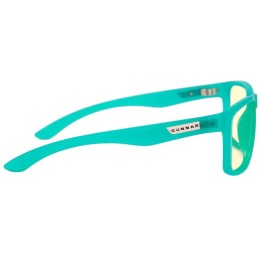 GUNNAR kancelářske/herní brýle INTERCEPT POP EMERALD GREEN * jantarová skla * BLF 65 * GUNNAR focus