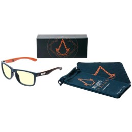 GUNNAR kancelářské/herní brýle INTERCEPT ASSASSIN’s CREED MIRAGE EDITION INDIGO * jantarová skla * BLF 65 * GUNNAR focus