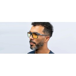 GUNNAR kancelářské/herní brýle INTERCEPT ASSASSIN’s CREED MIRAGE EDITION INDIGO * jantarová skla * BLF 65 * GUNNAR focus