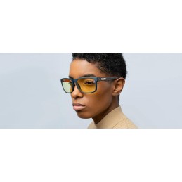 GUNNAR kancelářské/herní brýle INTERCEPT ASSASSIN’s CREED MIRAGE EDITION INDIGO * jantarová skla * BLF 65 * GUNNAR focus