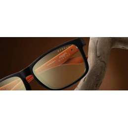 GUNNAR kancelářské/herní brýle INTERCEPT ASSASSIN’s CREED MIRAGE EDITION INDIGO * jantarová skla * BLF 65 * GUNNAR focus