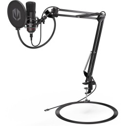 Endorfy mikrofon Solum / ruční rameno / pop-up filtr / 3,5mm jack / USB-C