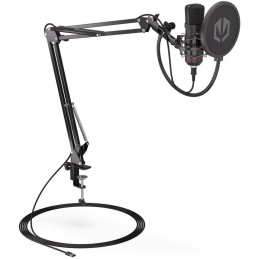 Endorfy mikrofon Solum / ruční rameno / pop-up filtr / 3,5mm jack / USB-C