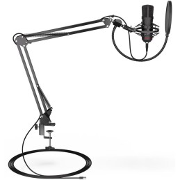 Endorfy mikrofon Solum / ruční rameno / pop-up filtr / 3,5mm jack / USB-C