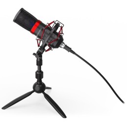 Endorfy mikrofon Streaming T / streamovací / stojánek / pop-up filtr / 3,5mm jack / USB-C