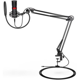 Endorfy mikrofon Streaming / streamovací / rameno / pop-up filtr  / USB-A
