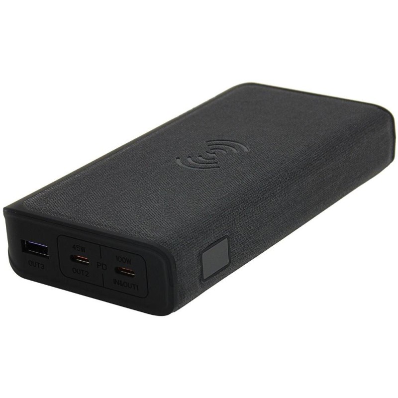 PATONA powerbanka, 20000mAh Li-lon, 2xUSB-C/1x USB-A s QI nabíjením 15W, PD 100W
