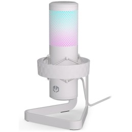 Endorfy streamovací mikrofon  AXIS Streaming OWH / RGB efekt / stojánek / USB / bílý