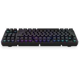 Endorfy herní klávesnice Thock TKL Wireless Red / RGB / red sw. / bezdrátová / mechanická / US layout / černá