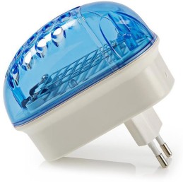 NEDIS elektrický lapač hmyzu/ příkon 1 W/ pokrytí 20 m2/ modro-bílý