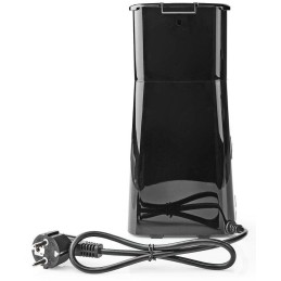 NEDIS kávovar/ na jeden šálek/ dvoustěnný cestovní hrnek/ kapacita 0,42 l/ černý