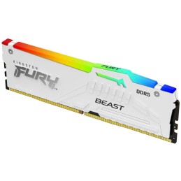 KINGSTON FURY Beast White RGB XMP 32GB DDR5 5600MT/s / CL40 / DIMM /