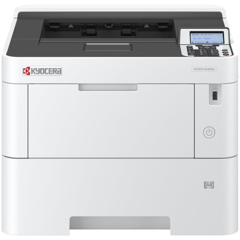 Kyocera ECOSYS PA4500x/ černobílá/ A4/ 45ppm/ 1200x1200 dpi/ PCL+PS3/ 512MB RAM/ Duplex/ USB/ LAN/Displej