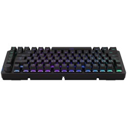 Endorfy herní klávesnice Thock 75% Wireless Black /RGB/ black sw. / bezdrátová / CZ / SK lay. / zkrácená /černá