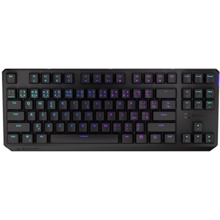 Endorfy herní klávesnice Thock TKL Wireless Red / RGB / red sw. / bezdrátová / mechanická / CZ/SK layout / černá