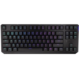 Endorfy herní klávesnice Thock TKL Wireless Black / RGB / black sw. / bezdrátová / mechanická / CZ/SK layout / černá