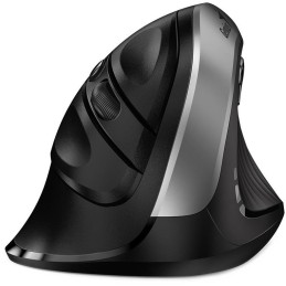 GENIUS Ergo 8250S Silver Grey/ vertikální/ 1600 dpi/ bezdrátová/ 6tlačítek/ tichá/ černostříbrná