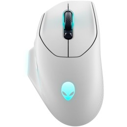 DELL myš Alienware Wireless Gaming Mouse AW620M / bezdrátová/ stříbrná