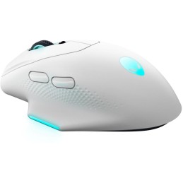 DELL myš Alienware Wireless Gaming Mouse AW620M / bezdrátová/ stříbrná