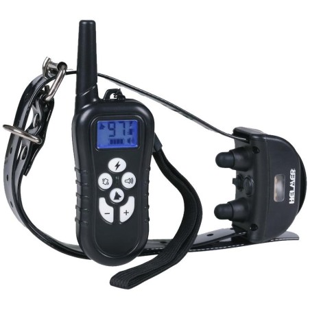 HELMER elektronický výcvikový obojek pro psy TC 21/ dosah 500 m/ IP67/ délka obojku 65 cm