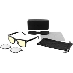 GUNNAR kancelářské/herní brýle CUPERTINO ONYX * jantarová/čirá skla * BLF 65 / BLF 35 * GUNNAR focus