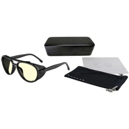 GUNNAR kancelářské/herní brýle TALLAC ONYX * jantarová skla * BLF 65 * GUNNAR focus