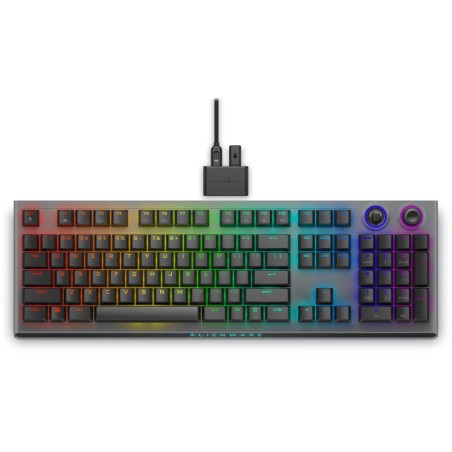 DELL klávesnice Alienware Tri-Mode Wireless Gaming Keyboard /  AW920K/ US/ Int./ mezinár./ Dark Side of th Moon)