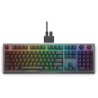 DELL-Tastatur Alienware Tri-Mode Wireless Gaming Keyboard / AW920K/ US/ Int./ international/ Dark Side of the Moon)