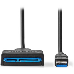 NEDIS adaptér USB 3.2 Gen1/ 2,5"/ SATA I, II, III/ napájení z USB/ 30 cm/ černý/ blistr