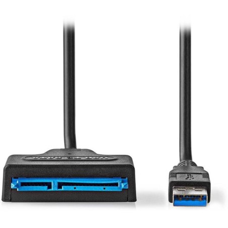 NEDIS adaptér USB 3.2 Gen1/ 2,5"/ SATA I, II, III/ napájení z USB/ 30 cm/ černý/ blistr