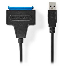 NEDIS adaptér USB 3.2 Gen1/ 2,5"/ SATA I, II, III/ napájení z USB/ 30 cm/ černý/ blistr