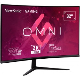 ViewSonic VX3218C-2K OMNI /32" prohnutý/VA/16:9/2560x1440 / 165Hz/ 1ms/ 250cd/m2 / Freesync premium /2xHDMI /DP / Repro