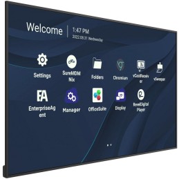 ViewSonic Flat Display CDE5530/55"/24-7 LCD/3840x2160/6,5ms/450cd/HDMI x 2/USB A x 2/USB-C/RJ45/RS232/repro/Android